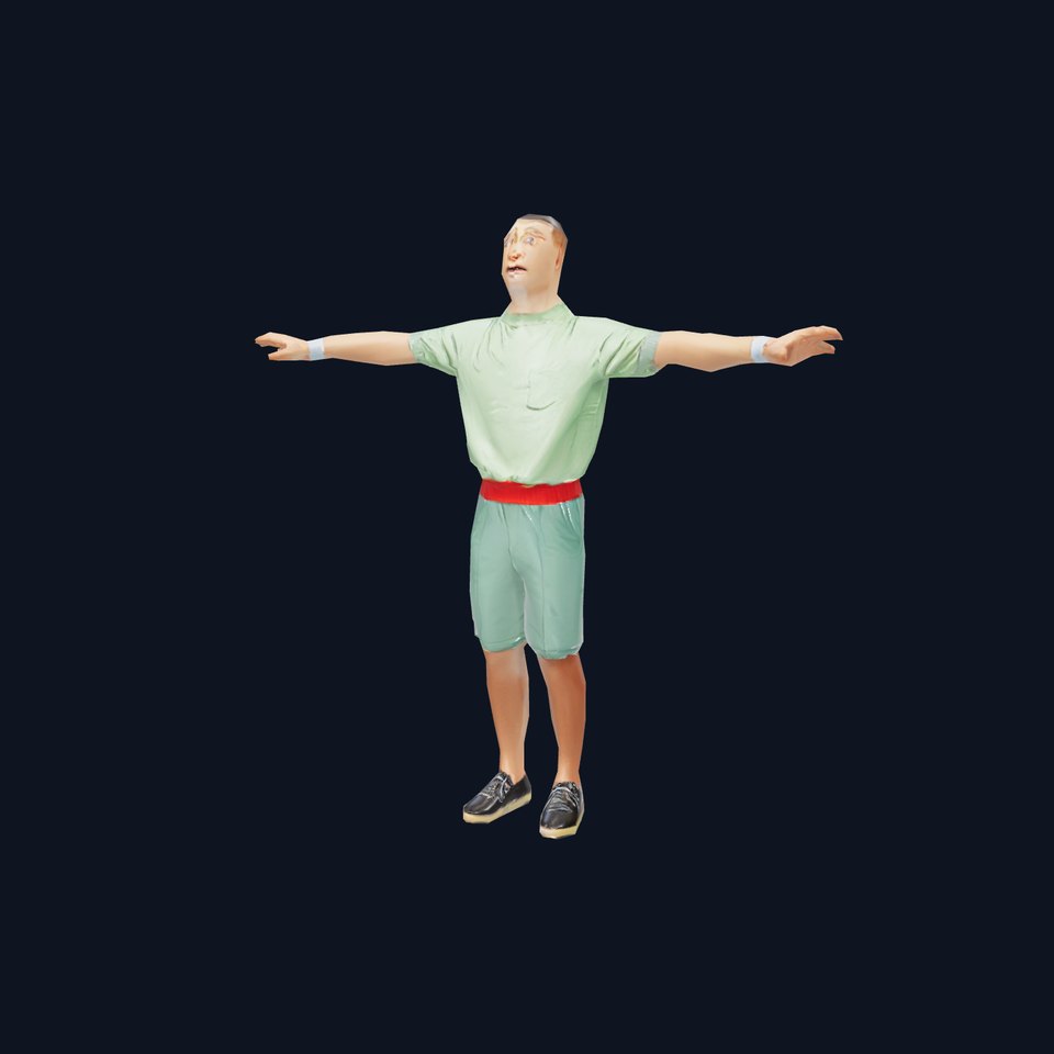 Energetic Teen Character model pack